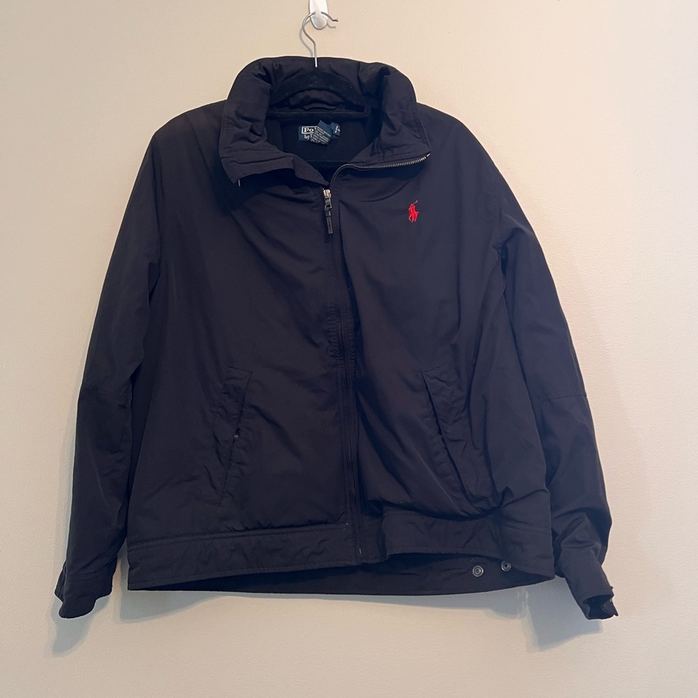 Black Windbreaker Men’s Jacket